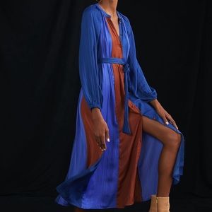 Anthropologie Color Block Dress